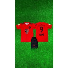 Rodak Spor Kane 9 B.munich Kırmızı Şortlu Çocuk Forması 2’li Takım