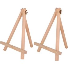 2 Adet Mini Şövale Masa Üstü Şövale Telefon Tutucu 18CM Şövale