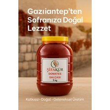 Şifakür Bitkisel Sağlık Ürünleri Gaziantep Domates Salçası Doğal Güneşte Kurutulmuş Yoğun 5 KG