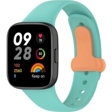 Hnrlishp Newface Xiaomi Redmi Watch 3 Origin Silikon Kordon - Turkuaz