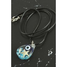 Zero Land Storozde Deniz Yıldızı Damla Epoksi Kolye-Mi