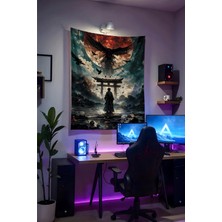 Charmbi Son Yürüyüş Duvar Örtüsü – Büyük Boy Tapestry Duvar Halısı, Oyun Anime Film Oda Dekor