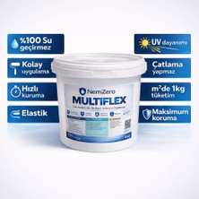 Multiflex ,uv Dayanımlı,süper Elastik,akrilik Su Yalıtım Malzemesi