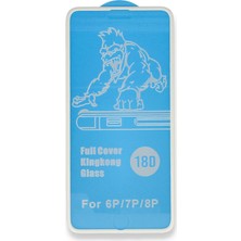 Hnrlishp Newface Iphone 7 Plus 18D Cam Ekran Koruyucu - Beyaz