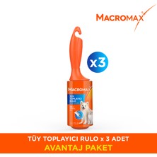 Macromax Tüy Toplayıcı Rulo X3 Avantaj Paket
