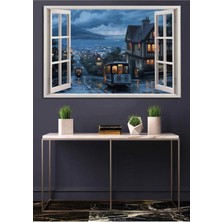  4K Hd Kalite Mgi Design Istanbul Resimli Duvar Dekorasyon Hd Dijital Baskı Yatay Kanvas Tablo Salon Dekoru