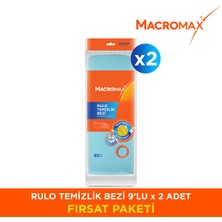 Macromax Rulo Temizlik Bezi X2 Adet Avantaj Paket