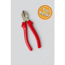 Zimak Profesyonel Plastik Saplı Kombine Yankeski 160 mm Yan Keski