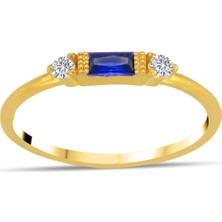 Keops Pırlanta Pırlanta Daphny Vintage Safir Yüzük