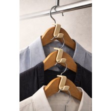 Dolap Içi Alan Tasarrufu Sağlayan Askı Birleştirici Aparat - 10'lu Set Askı Düzenleyici Organizatör