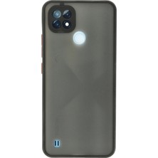 Hnrlishp Newface Realme C21 Kılıf Montreal Silikon Kapak - Siyah