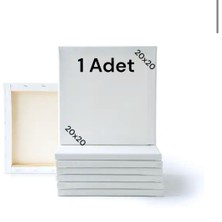 1 Adet 20X20 Arkadan Zımbalı Resim Tuvali