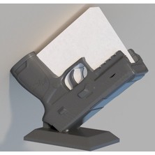 Taktik Masaüstü Kartvizitlik - M16 / Sig Sauer Tasarım Ofis Aksesuarı - 3D Yazıcı Iddialı Kartvizit Standı