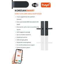 Koresan Tuya K10N Wifi Akıllı Kapı Kilidi