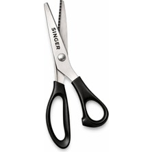 Albertos Singer Sürfile Makası Zig Zag Kesim Makası Paslanmaz Çelik Kumaş Terzi Makası 9.5 Inch 24.13 cm