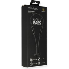 Hnrlishp Karler Bass KR103 Kablosuz Kulaklık - Siyah