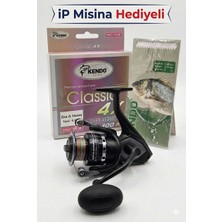 Okuma Wave Power WP-8000A1  Kendo Classic 4x 300M 0.20MM Ip Misina ve Hazır Takım Hediye