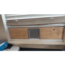 Akaslan Plastik Kedi Pencere Kapısı (Bu Ürün Sadece Plastik Parçadır - Almadan Önce Soru Sorabilirsiniz)