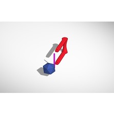 Akaslan Plastik Sırt Kaşıyıcı 3D Baskı (Bu Ürün Sadece Plastik Parçadır - Almadan Önce Soru Sorabilirsiniz)