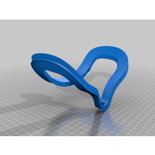 Akaslan Plastik Pimax Crystal Yüz Spacer 3D Baskı (Bu Ürün Sadece Plastik Parçadır - Almadan Önce Soru Sorabilirsiniz)