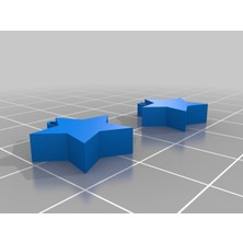 Akaslan Plastik Yıldız Küpe (Bu Ürün Sadece Plastik Parçadır - Almadan Önce Soru Sorabilirsiniz)