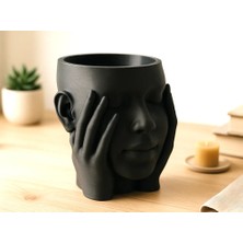 Hasfar Tech Yüz Şeklinde Kalemlik – Sanatsal Masaüstü Organizer