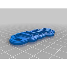 Akaslan Plastik Anahtar Thijs2 3D Baskı (Bu Ürün Sadece Plastik Parçadır - Almadan Önce Soru Sorabilirsiniz)