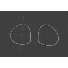 Akaslan Plastik Kemono Kafatası Göz Boşlukları 3D Baskı (Bu Ürün Sadece Plastik Parçadır - Almadan Önce Soru Sorabilirsiniz)