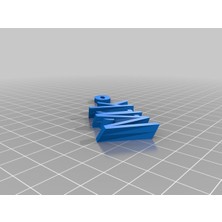 Akaslan Plastik Anahtar Zinciri 3D Baskı (Bu Ürün Sadece Plastik Parçadır - Almadan Önce Soru Sorabilirsiniz)