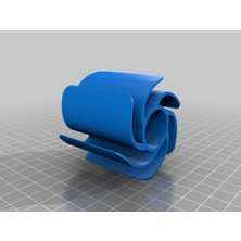 Akaslan Plastik '- 8mm Mil Montajı Için Spiral Bobin Tutucu (Bu Ürün Sadece Plastik Parçadır - Almadan Önce Soru Sorabilirsiniz)