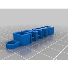 Akaslan Plastik Camaro Anahtar Etiketi (Bu Ürün Sadece Plastik Parçadır - Almadan Önce Soru Sorabilirsiniz)