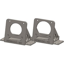 Akaslan Plastik Nema 34 Stepper Stand V1 1 6782839 (1) (Bu Ürün Sadece Plastik Parçadır - Almadan Önce Soru Sorabilirsiniz)