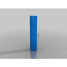 Akaslan Plastik Gül Sarmaşıkları ile Sütun 3D Baskı (Bu Ürün Sadece Plastik Parçadır - Almadan Önce Soru Sorabilirsiniz)