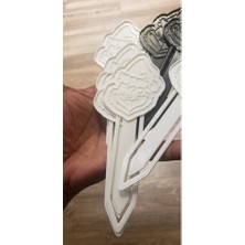 Akaslan Plastik Grinch Kitap Ayracı 3D Baskı (Bu Ürün Sadece Plastik Parçadır - Almadan Önce Soru Sorabilirsiniz)