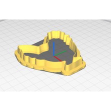 Akaslan Plastik Tavuk Kurabiye Kesici (Bu Ürün Sadece Plastik Parçadır - Almadan Önce Soru Sorabilirsiniz)