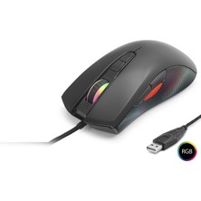 Skygo G802 Gaming Mouse 7200 Dpi 8 Tuş 1000 Hz Rgb - Siyah