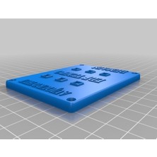 Akaslan Plastik '- Boıtıer Tempo Edf LED ESP32 (Bu Ürün Sadece Plastik Parçadır - Almadan Önce Soru Sorabilirsiniz)