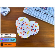 Akaslan Plastik Terrazzo Altlık Çok Renkli Baskı (Bu Ürün Sadece Plastik Parçadır - Almadan Önce Soru Sorabilirsiniz)