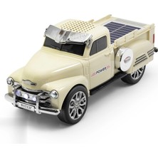 Skygo Bluetooth Hoparlör Fm Antika Pickup Tasarımlı - Sarı WS695