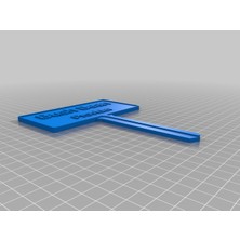 Akaslan Plastik Büyük Çalıbahar Fasulyesi Etiketi (Bu Ürün Sadece Plastik Parçadır - Almadan Önce Soru Sorabilirsiniz)