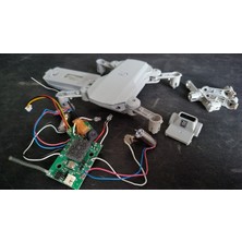 Akaslan Plastik Dıy Drone Gövdesi Jjrc Mini Fpv Için (Bu Ürün Sadece Plastik Parçadır - Almadan Önce Soru Sorabilirsiniz)