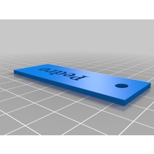 Akaslan Plastik Özel Anahtarlık (Bu Ürün Sadece Plastik Parçadır - Almadan Önce Soru Sorabilirsiniz)