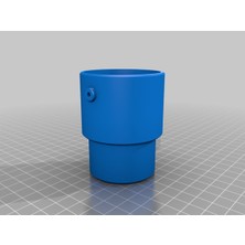 Akaslan Plastik Hava Ventilasyon Adaptörü Redüksiyon (Bu Ürün Sadece Plastik Parçadır - Almadan Önce Soru Sorabilirsiniz)