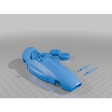 Akaslan Plastik Ferrari F375 F1 (Bu Ürün Sadece Plastik Parçadır - Almadan Önce Soru Sorabilirsiniz)