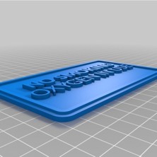 Akaslan Plastik No Smokıng - Sigara Içmek Yasak 3D Baskı (Bu Ürün Sadece Plastik Parçadır - Almadan Önce Soru Sorabilirsiniz)