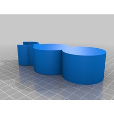 Akaslan Plastik Vax Dul Uzatma Tüpü Tutucu V01 2 (Bu Ürün Sadece Plastik Parçadır - Almadan Önce Soru Sorabilirsiniz)