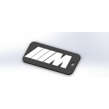 Akaslan Plastik '- Bmw M Anahtarlık (Bu Ürün Sadece Plastik Parçadır - Almadan Önce Soru Sorabilirsiniz)