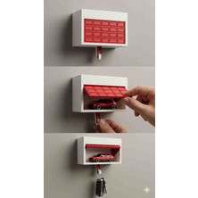 DenizCanlilari Otomobil Tutkunlarına Özel Hediyelik Garaj Anahtarlık - Fonksiyonel Duvar Dekoru