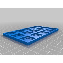 Akaslan Plastik Warhammer The Old World Hareket Tepsisi 3D Baskı (Bu Ürün Sadece Plastik Parçadır - Almadan Önce Soru Sorabilirsiniz)