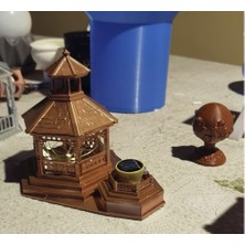 Akaslan Plastik Müzik Kiosk Plus Güneş Paneli Için Küçük Tutucu (Bu Ürün Sadece Plastik Parçadır - Almadan Önce Soru Sorabilirsiniz)